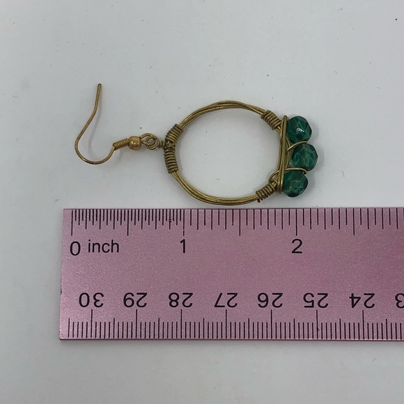 Wrapped Wire Hoops - Picture 4 of 4